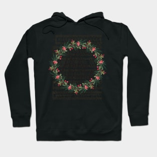 O Holy Night, Christmas Hymn Art Hoodie